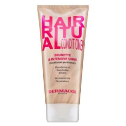 Dermacol Hair Ritual Brunette & Intensive Shine Conditioner balsam pentru întărire pentru păr castaniu 200 ml