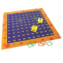 Covoras educativ pentru învatarea sutelor, matematica interactiva 5+ ani