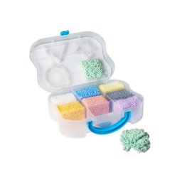 Spuma de modelat Playfoam pentru copii, set de calatorie cu geanta