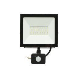 Proiector LED 50W cu senzor de miscare, 4500 lm, 6400K, IP44