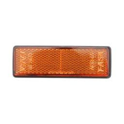 Reflectorizant lateral galben dreptunghiular cu adeziv 90x32 mm Breckner