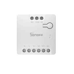 Releu Wi-Fi Sonoff Mini-D cu contact uscat, compatibil Matter