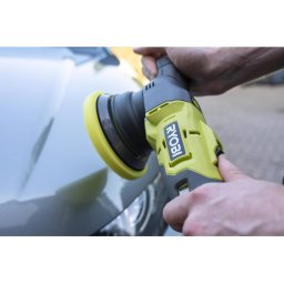 Polizor Ryobi ONE+ Cordless Eccentric Polishing Machine R18P-0, 18V (green/black, without battery and charger)