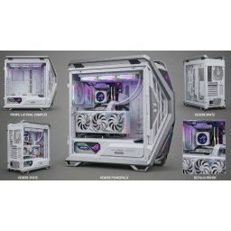 PC Custom Powered by Asus ITGalaxy Infinity Blue i9 285K 64GB RAM SSD 2TB RTX 5080 Alb