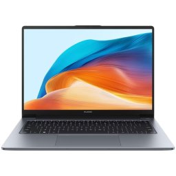 Laptop Huawei Â Matebook D 14 i5-12450HÂ 4.40GHz 14inch IPS 16GB LPDDR4x 512GB SSD Intel UHD Graphics Windows 11 Home Space Gray