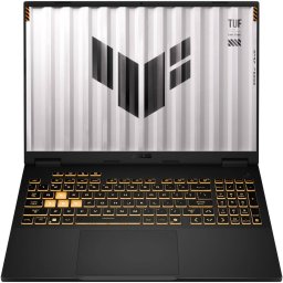 Laptop ASUS Gaming TUF F16 FX608JMIÂ Intel Core i5 14450HX 4.8GHz 16inch Full HD+ 144Hz IPS 16GB DDR5 RAM 512GB SSD NVIDIA GeForce RTX 5060 8GB GDDR7 No OS Jaeger Gray