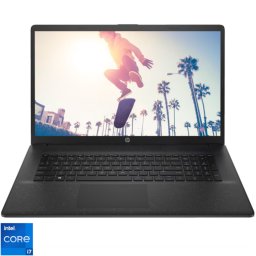 Laptop HP Â 17-cn3003nq Intel Core i7-1355U 5.0GHz 17.3inch Full HD IPS 16GB DDR4 RAM 512GB SSD Intel Iris Xe Free DOS Black
