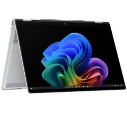 Laptop HP Â OmniBook X FlipNGAI 16-as0021nn Intel Core Ultra 7 258V 4.8GHz 16inch 2K IPS Touch 32GB LPDDR5x RAM 2TB SSD Intel Arc Windows 11 Home Glacier Silver