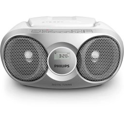 Microsistem Audio Philips AZ215S/12 CD-R CD-RW FM Stereo Argintiu