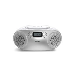 Microsistem Audio Philips TAZ2000S/10 Bluetooth 6.0 CD-R CD-RW Radio FM Negru