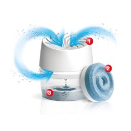 Dezumidificator Baie Henkel Ceresit Aero 360 Absorbtie Umiditate si Mirosuri Anti Mucegai 40mp Alb