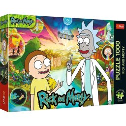 Puzzle 1000 de piese premium plus Rick și Morty