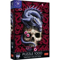 Puzzle 1000 de piese Dragon oriental Anne Stokes