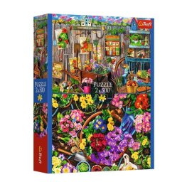 Puzzle 2x500 piese grădinărit