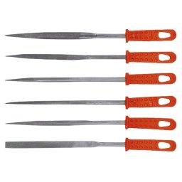 Pile cu ace pentru metal, set de 6