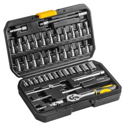 Chei tubulare 1/4", set de 46