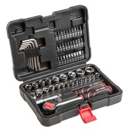 Set chei tubulare 1/4", 3/8", 63 buc.