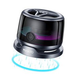 Boxa portabila magnetica mini BT 5.3 3W RGB ambient YSW32 Negru