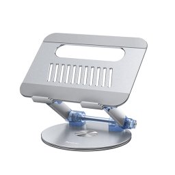 Stand laptop Yesido din Aluminiu Laptop, Montare / sustinere dispozitiv, Universal – Argintiu