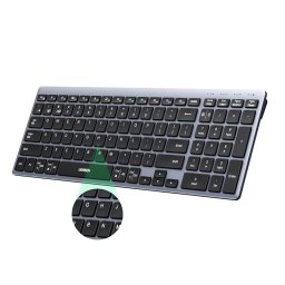 Tastatura fara Fir Reincarcabila Bluetooth 5.0 Type-C 99 Keys 500mAh Negru