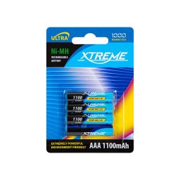 Rechargeable battery R3 NiMH AAA 1100mAh XTREME 4 pieces