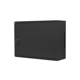 Hanging rack installation cabinet 4u+3u 19-inches 540x200 low-profile (folded) black