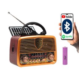 Analog radio RA10 AM/FM solar