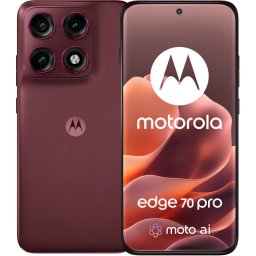 Smartphone Edge 70 Pro 256GB 8GB RAM 5G Dual SIM Zinfandel