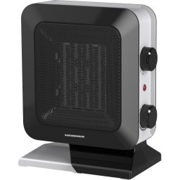 Radiator ceramic cu ventilator HEINNER HCH-L1400BK, 1400W, 2 trepte, Black