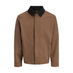 Jack & Jones Jacheta fara gluga, barbati, Regular fit, JJWOLF, Maro (SELECTATI MARIMEA: S)