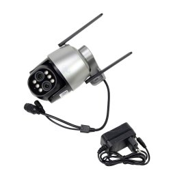 Pachet camera supraveghere video wireless PNI House IP574 si panou solar fotovoltaic PNI PSF6020A