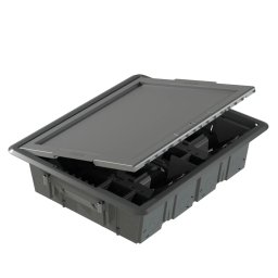 Cutie, De, Evacuare, Prin, Pardoseala, Capac, Gol, Sistem, Cu, 32, Module, Gewiss, System, GW24607