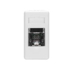 Priza, Telefonica, Rj11, 2, Perechi, Pereche, Rasucita, Terminale, Insurubate, 1, Modul, Sistem, Alb, Gewiss, System, GW20251