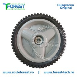 Roata fata originala pentru masina tuns gazon Husqvarna LC153S, LC356V