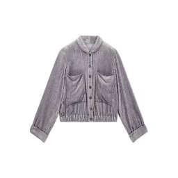 EMPORIO ARMANI Geacă EW004840TE21438 F8189 stone grey