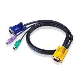 ATEN Cablu prelungire KVM (HD15-SVGA, PS/2, PS/2) - 1.2m