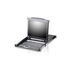 ATEN KVM 8 port LCD 19'' + kayboard + touchpad USB-PS/2