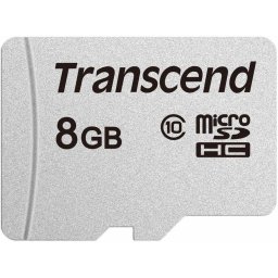 Card de memorie Transcend 300S 8GB Micro SDHC Clasa 10 UHS-I U3