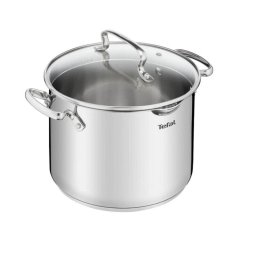 Oala Tefal G7197955 Duetto + capac, 6.1L, 22cm, Inox
