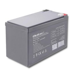 Acumulator Agm, Qoltec, 53049, Tip Acumulator: Vrla, Tehnologie: Agm, Curent Maxim De Incarcare: 3.6A, Curent Maxim De Descarcare: 180A (5 Sec), Dimensiuni: 95 x 150 x 98 mm, Gri