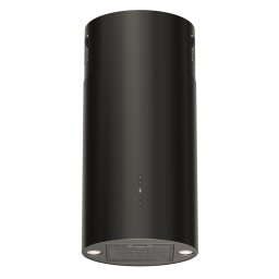 Hota insulara Maan Elba 2 39, control electronic si telecomanda, LED, 39x80cm, capacitate maxima de absorbtie 605 mc-h, Negru