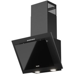 Hota Mann Vertical PG 50, 1 motor, latime 50 cm, LED, capacitate maxima de absorbtie 310 mc-h, Negru