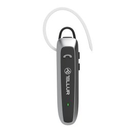 Casca Bluetooth Tellur Vox 95, pana la 20 ore timp de vorbire, conectare simultana la 2 dispozitive, compatibila IOS/Android, microfon omnidirectional cu functie de reducere a zgomotului, Negru