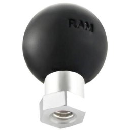 Adaptor cu bila RAM® cu orificiu filetat 1/4" - 20" si postament hexagonal - dimensiune B