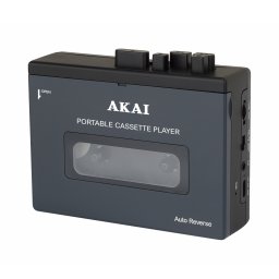 Casetofon portabil Akai, bluetooth, Negru