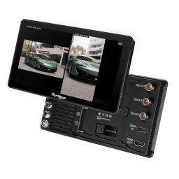 Monitor profesional pentru camera de filmat Portkeys BM7 II DS, 7", HDMI/SDI, Touchscreen, 10-bit (8+2 FRC), 2200nits, Negru