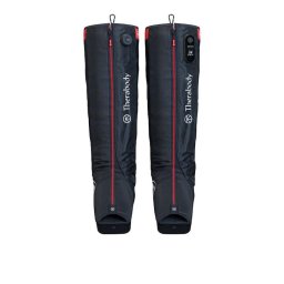 Cizme de compresie Therabody JetBoots Pro Plus, Wireless, Marime Medium, Negru
