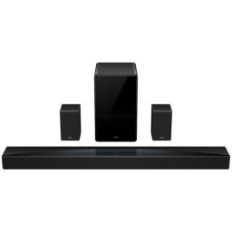 Soundbar TCL Q85H Pro, 860W, Bluetooth 5.1, Dolby Atmos & DTS-Virtual:X, e-ARC (4k, 120Hz), Subwoofer Wireless, Negru