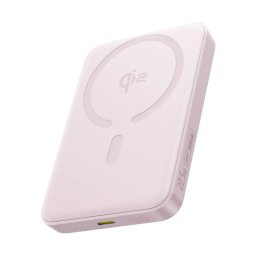 Acumulator extern Baseus EnerFill FM12, Qi2, Magnetic ,10.000 mAh, 22.5W, Roz