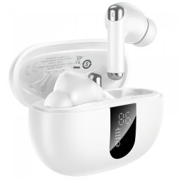 Casti True Wireless HOCO EQ26, Bluetooth, ANC, Alb